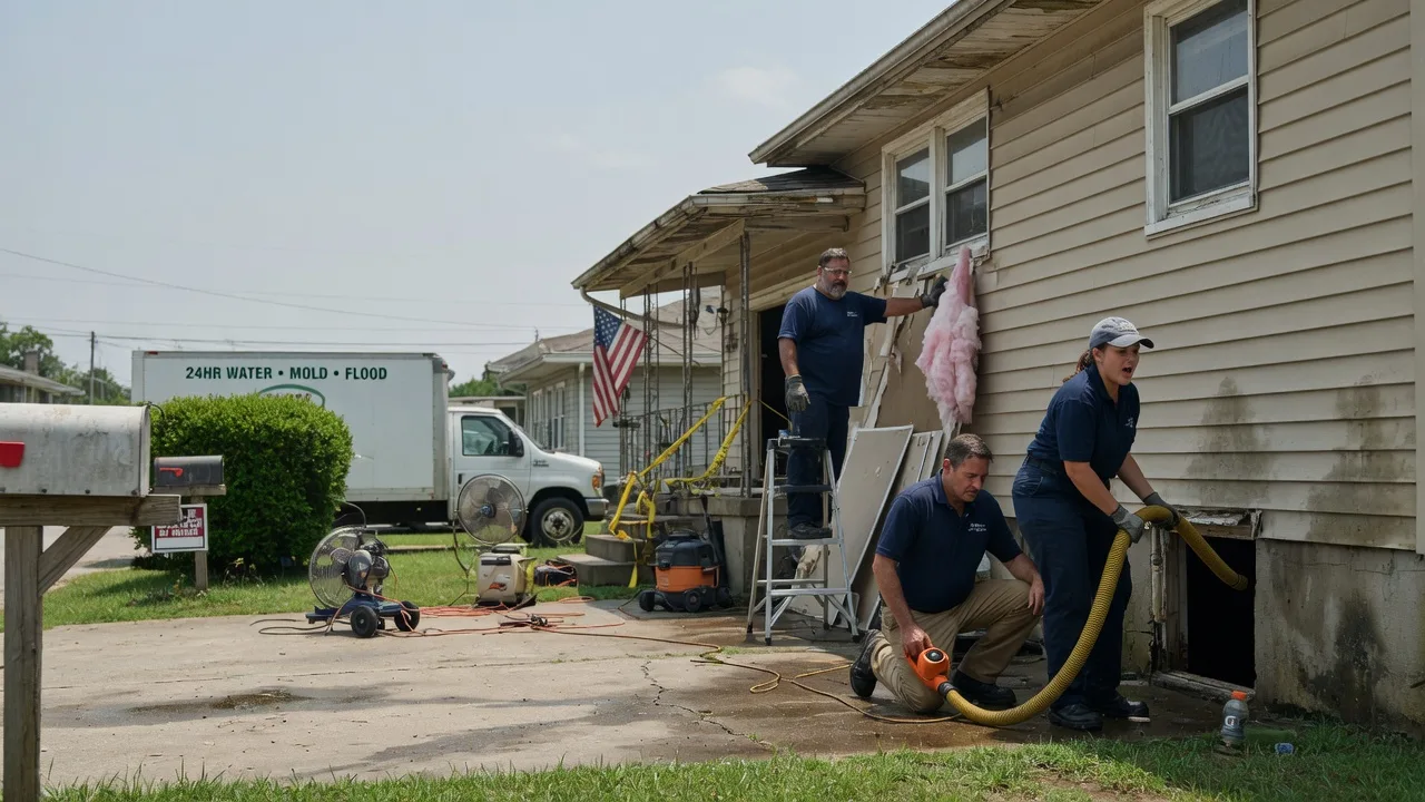 Water Damage Repair in Bomont, WV near me